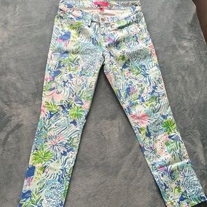 Lilly Pulitzer Floral Patterned Shorts